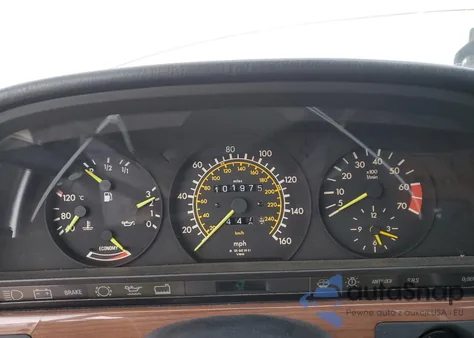 1986 Mercedes-Benz 420 Sel из США, поврежденный, VIN WDBCA35D2GA246302